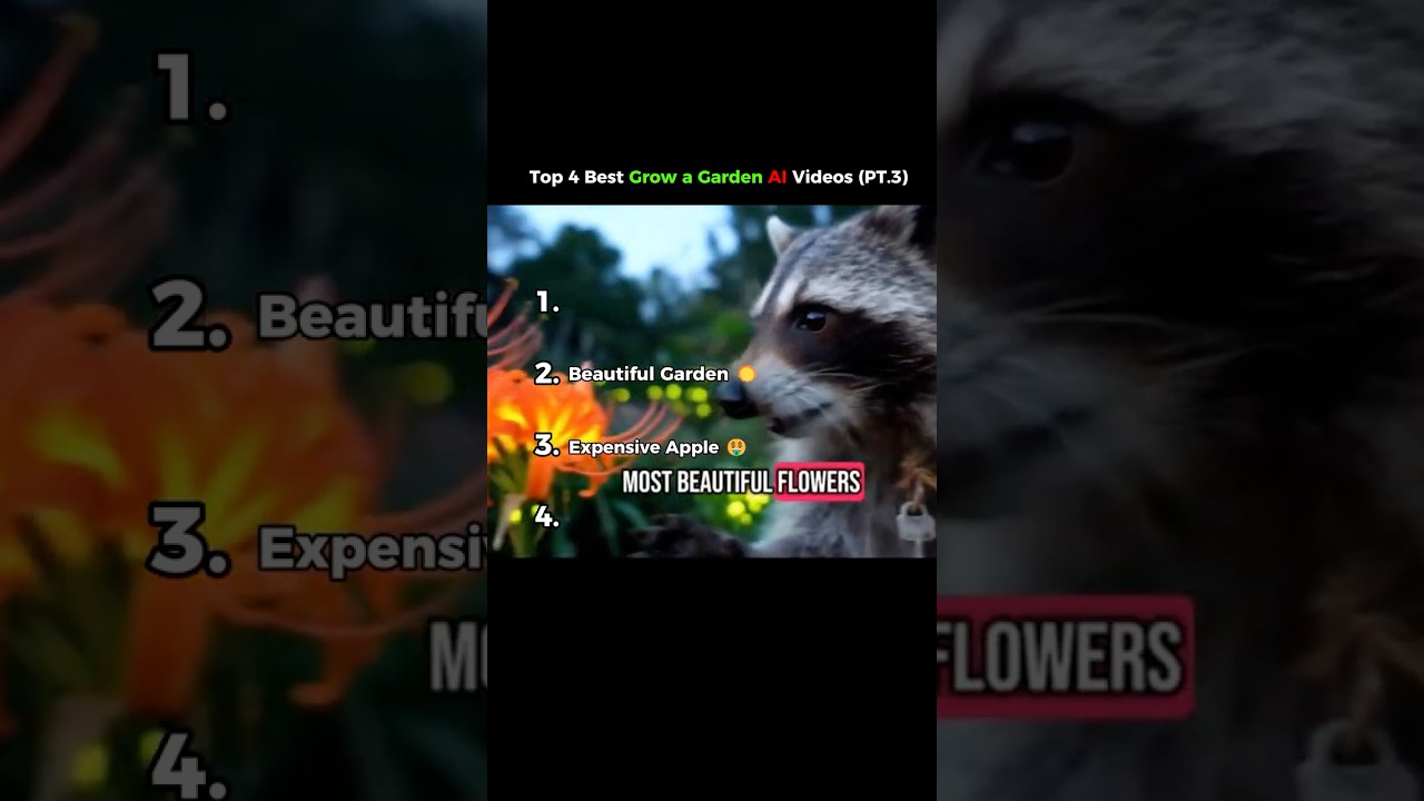 Top 4 Best Grow a Garden AI Videos (PT.3) 😂