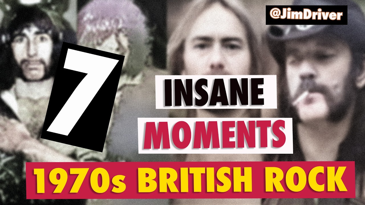 7 INSANE Moments in 1970s British Rock!