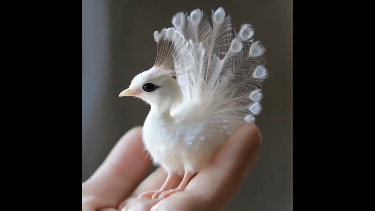 Miniature Peacock: The Beauty of a Small World，#peacock#shorts#nature#funny#cute