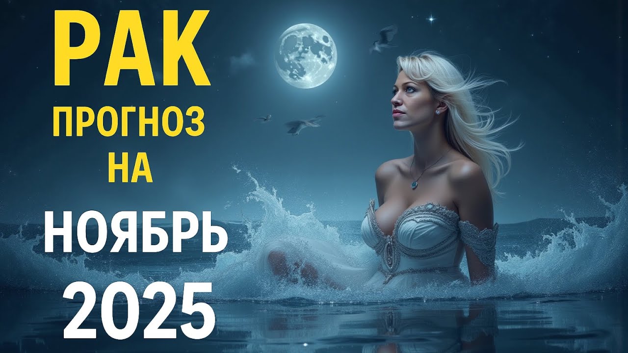 РАК — ноябрь 2025 | Песня-гороскоп о чувствах, интуиции и силе души