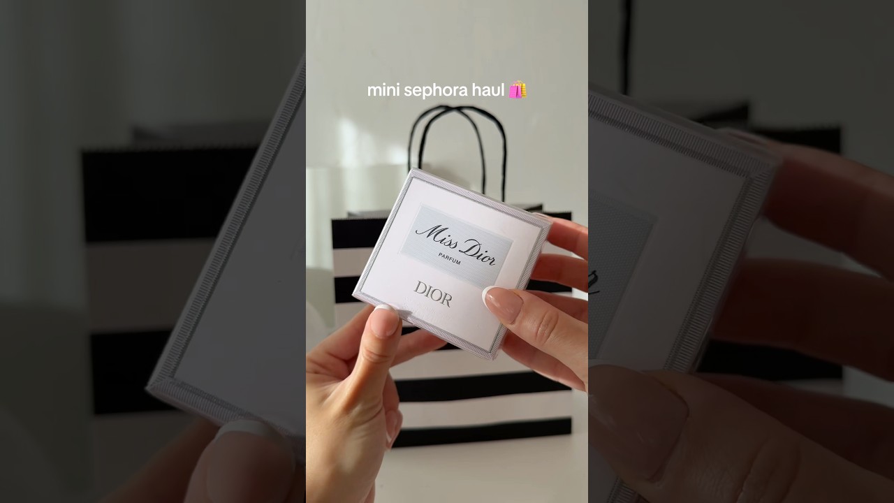 mini sephora haul unboxing ☆⋆｡𖦹°‧★༘˚⋆𐙚｡⋆𖦹.✧˚