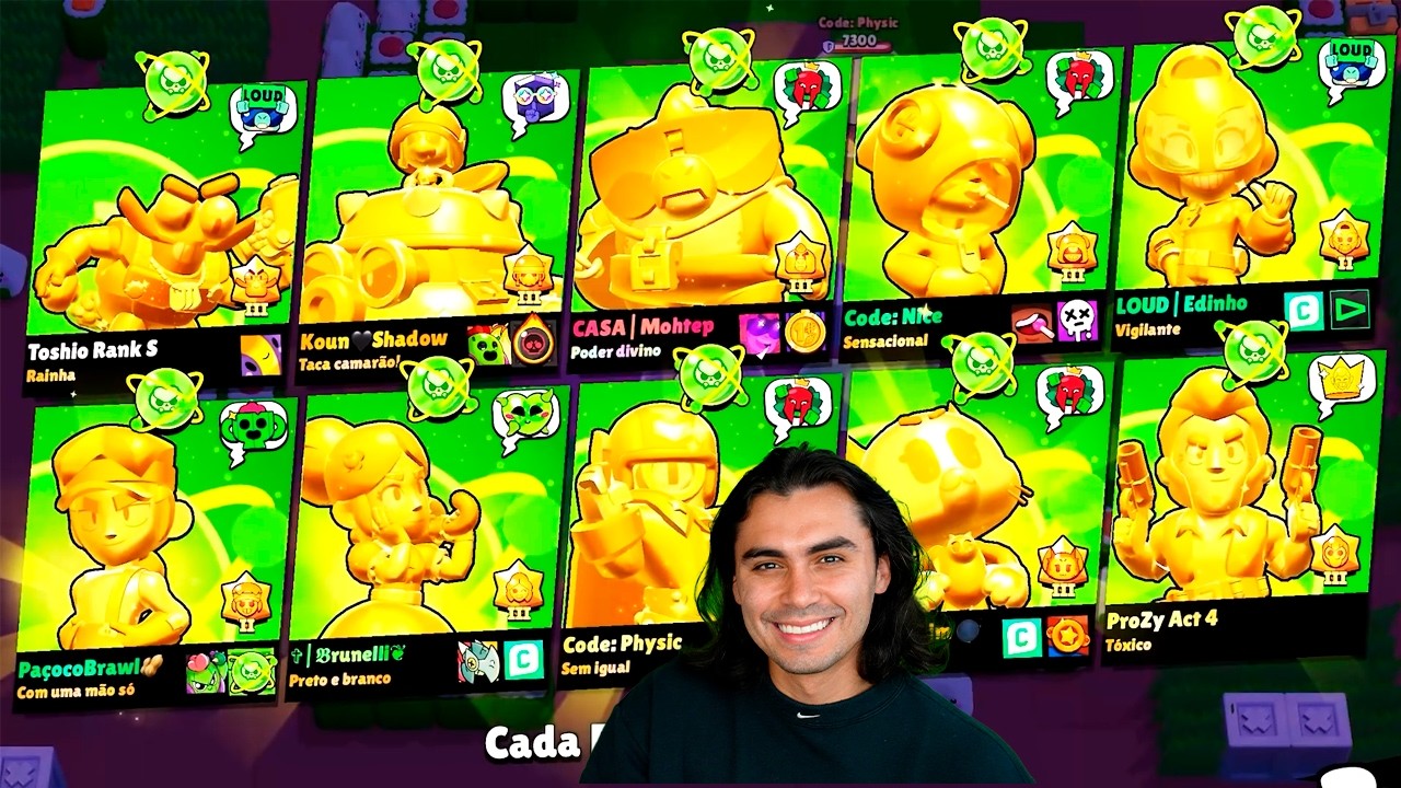 DESAFIEI 10 FAMA ALIEN no Brawl Stars