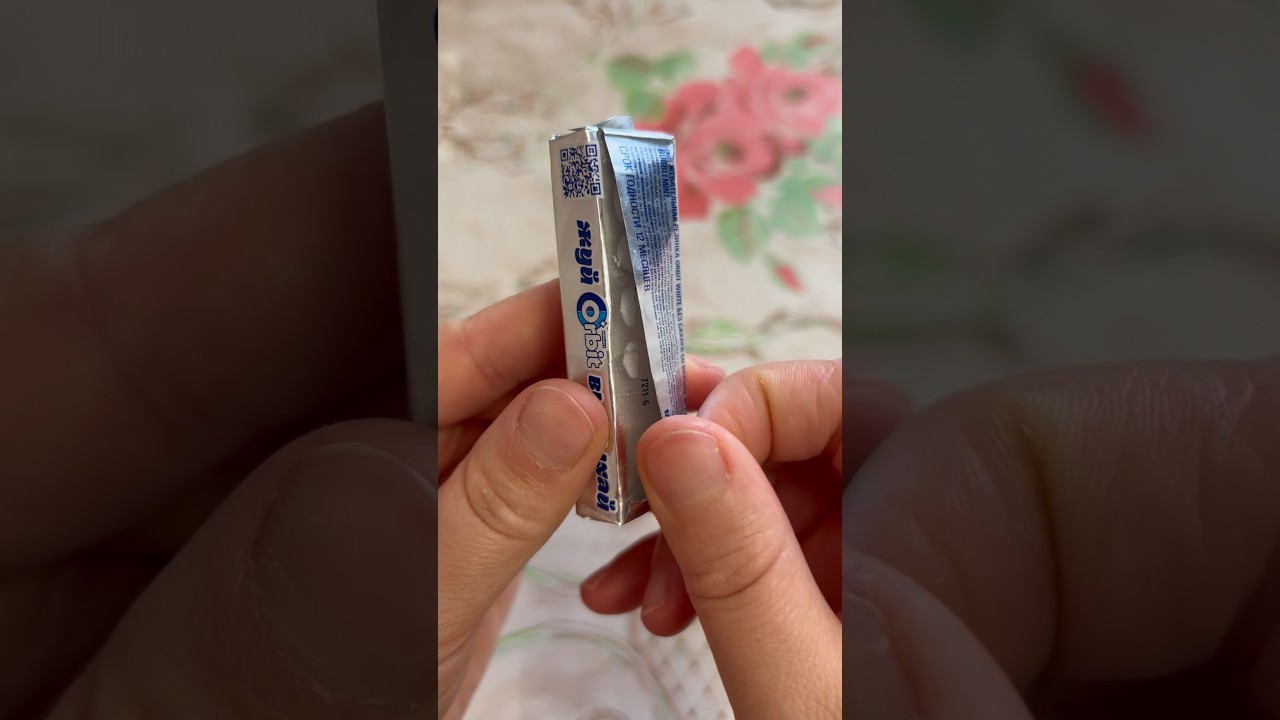 Unboxing orbit bubblegum unboxing orbit bubblegum asmr asmrsounds shorts