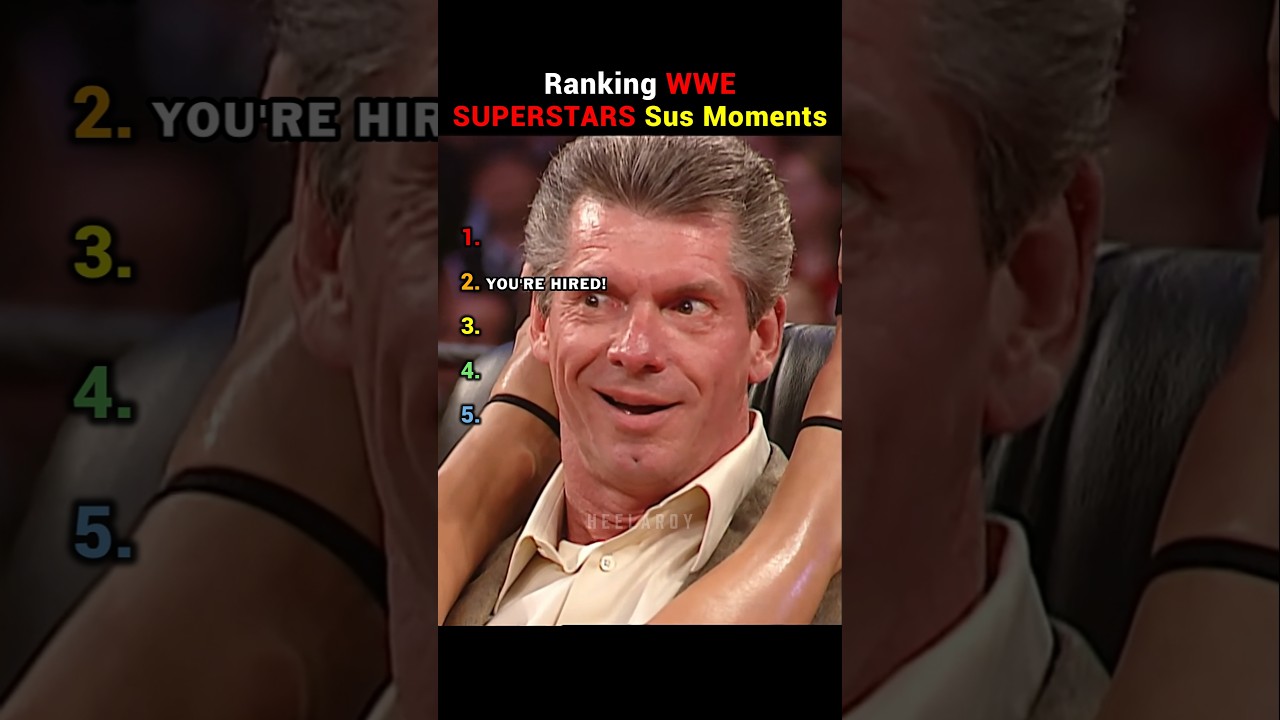 WWE Superstars SUS Moments! 👀