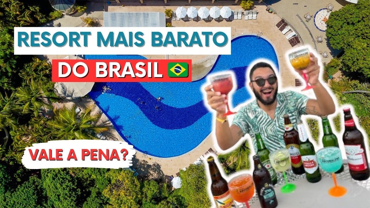 DESCOBRIMOS O RESORT MAIS BARATO DO BRASIL: vale a pena se hospedar no ARCOBALENO?