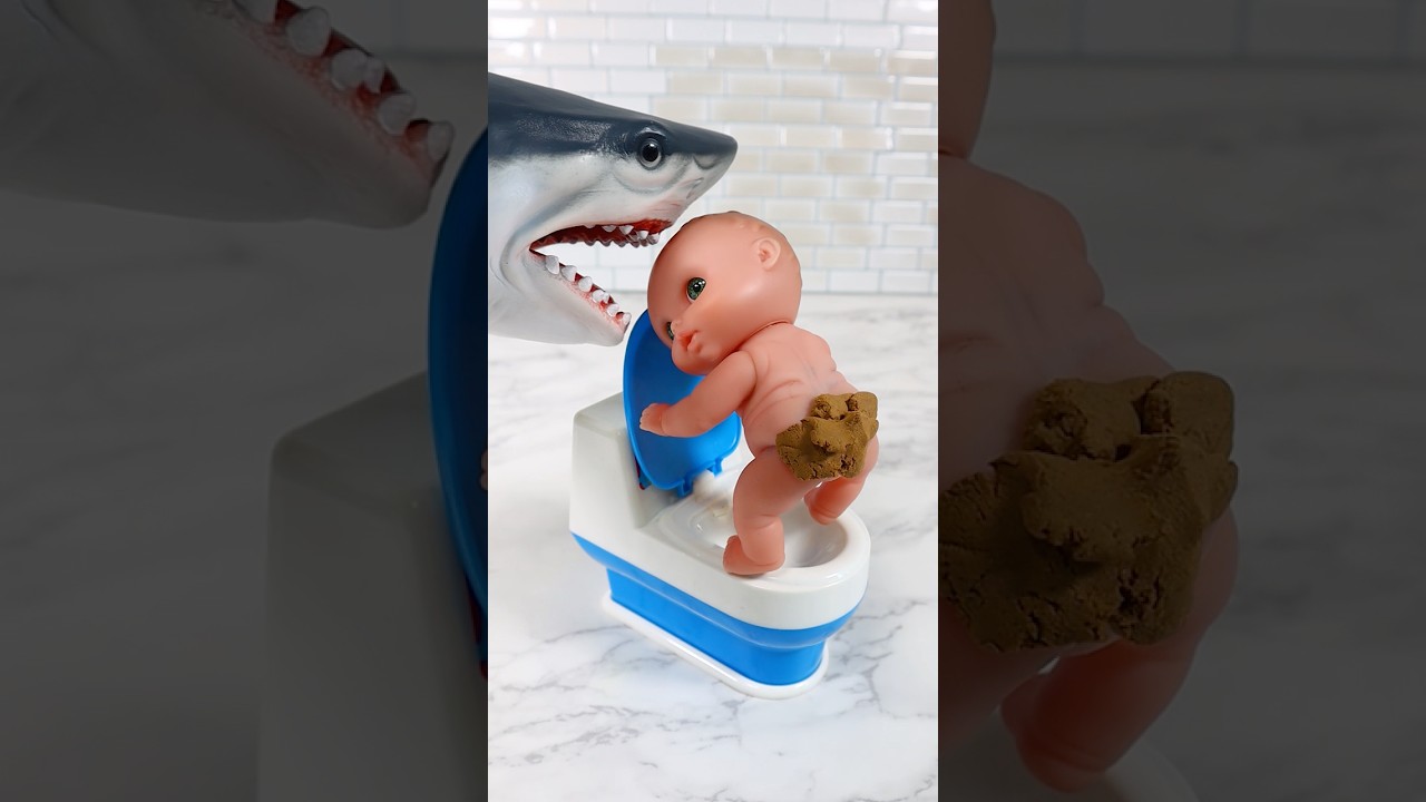 Satisfying with Unboxing & Review Miniature Baby Shark Fun Set Toys Kitchen Video | ASMR Videos