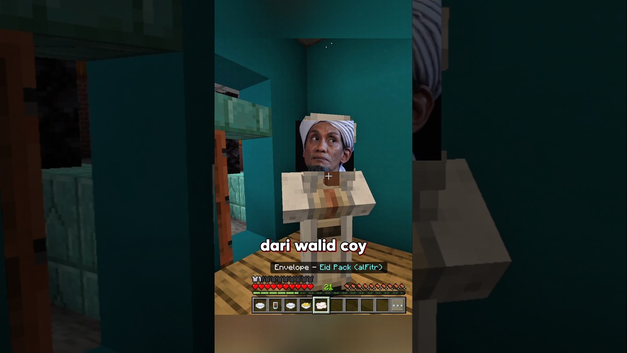 Lebaran Kerumah Walid Di MINECRAFT