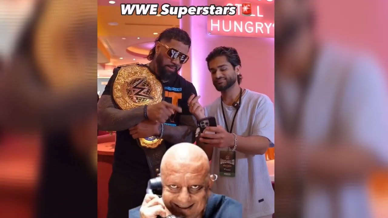 JEY Uso & Others WWE Superstars Likes Bollywood Actor Sanjay Dutt - WWE & Bollywood Superstars