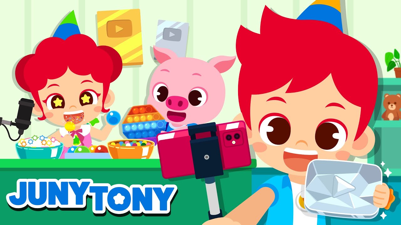 Youtubers | ¡Quiero Ser  un Youtuber como Juny y Tony! | JunyTony en español
