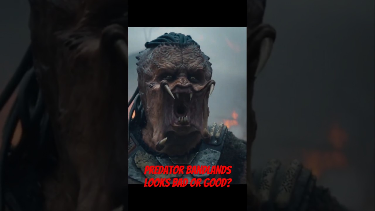 Predator Badlands - Trailer fire horror predator 2025 trending cgi