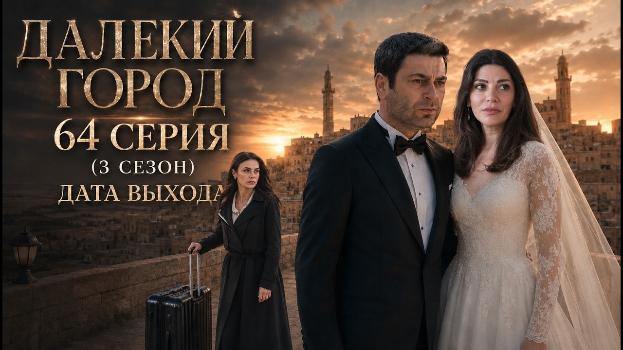 Далекий город 64 серия (3 сезон): Джихан женится на Мерьем? Дата выхода | Uzak Şehir 64. Bölüm