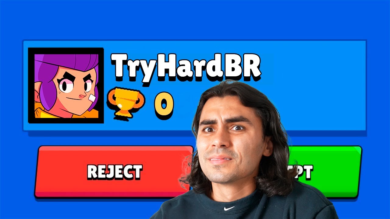 0 Troféus me convidou pra EQUIPE no Brawl Stars