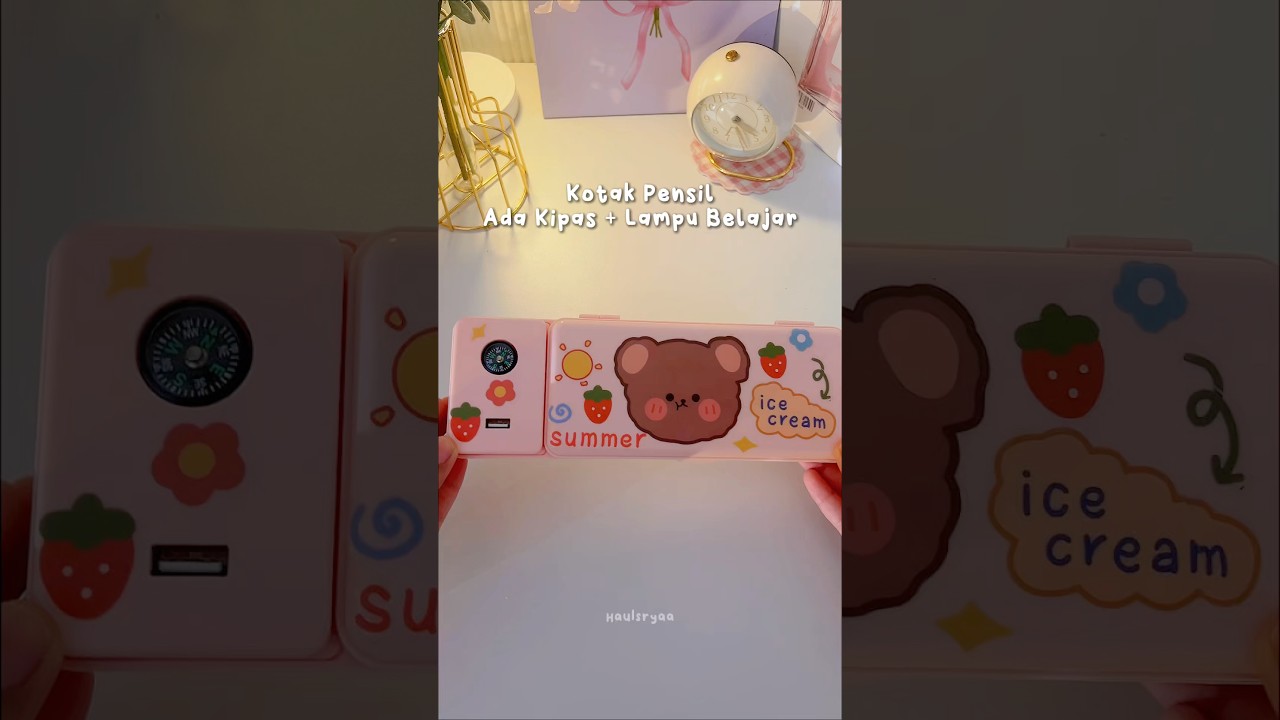 kotak pensil multifungsi lucu unboxing shortsviral kotakpensil kotakpensilmultifungsi