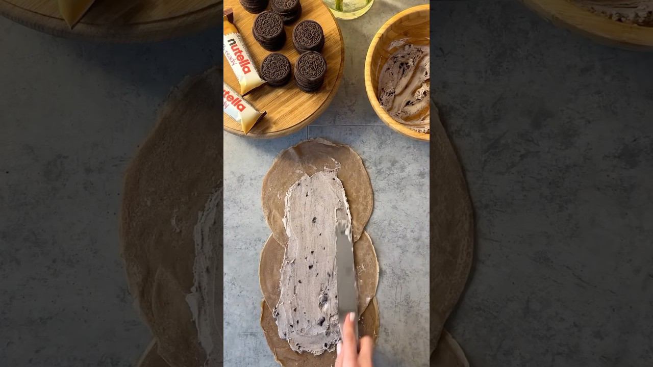 Блинный рулет - масленица 5/10 🥞 reels рек shorts масленица food