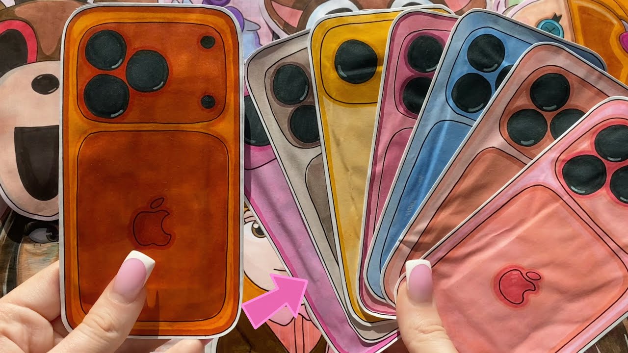 Айфон 17💗Бумажные Сюрпризы||Распаковка⚡️Марин-ка Д