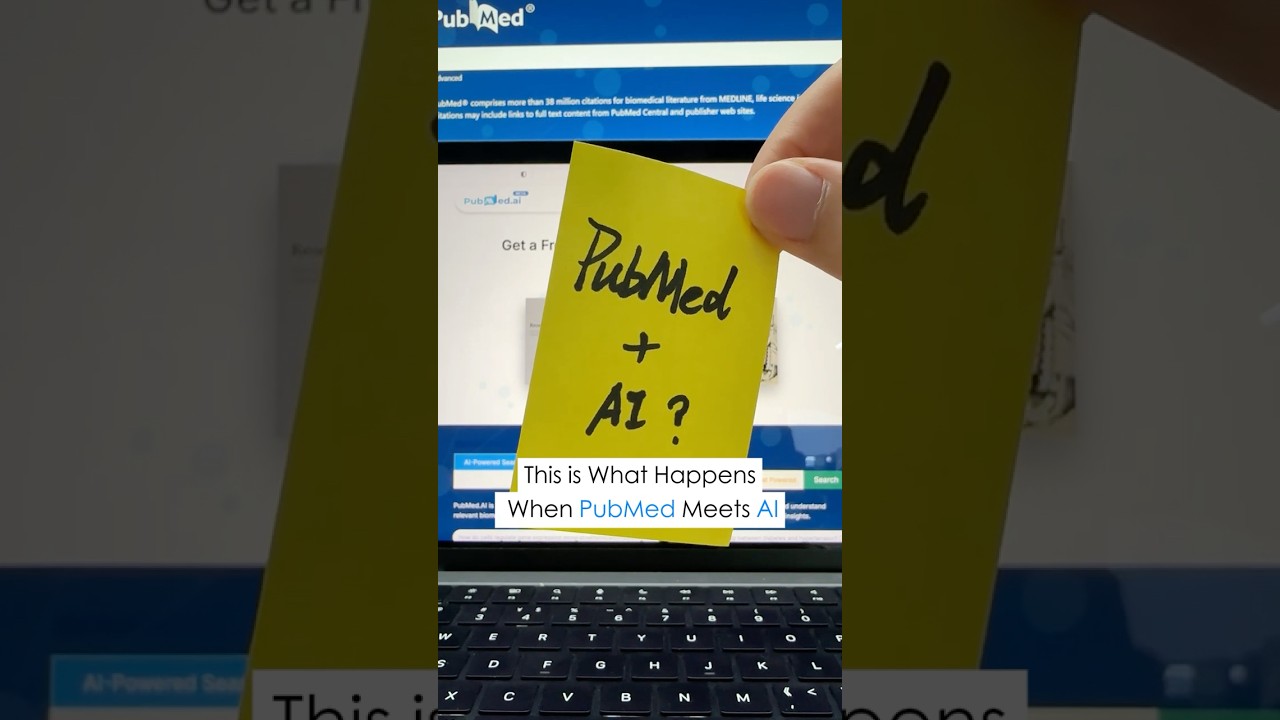 When PubMed meets AI, you get PubMed.ai! pubmedai pubmed medicalresearch medstudent aichatbot