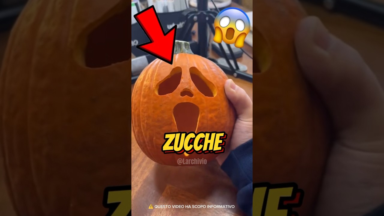 MA PERCHÉ AD HALLOWEEN SI INTAGLIA LA ZUCCA? 😱 curiosità informative