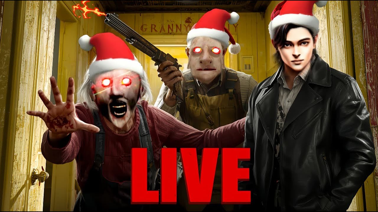 🔥 LIVE Gameplay of RED GRANNY 1 Horror Escape! 👵☠