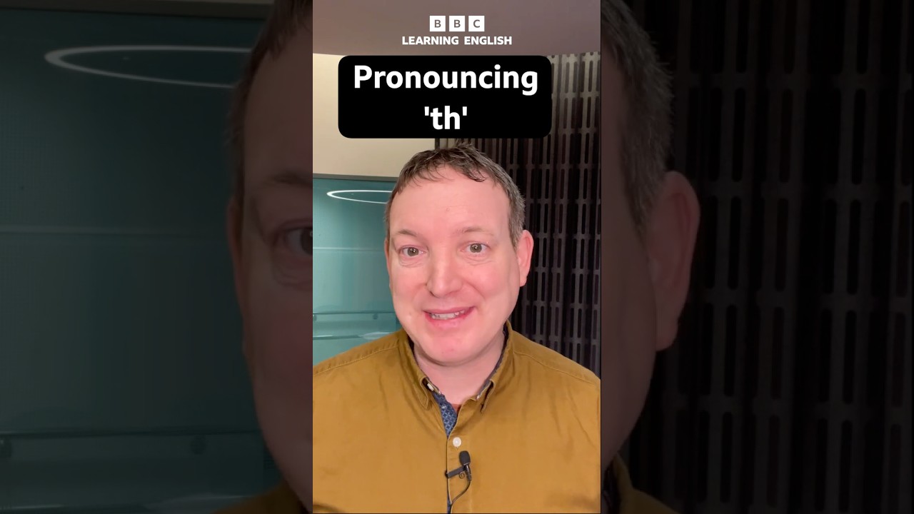 How to pronounce 'th' sounds