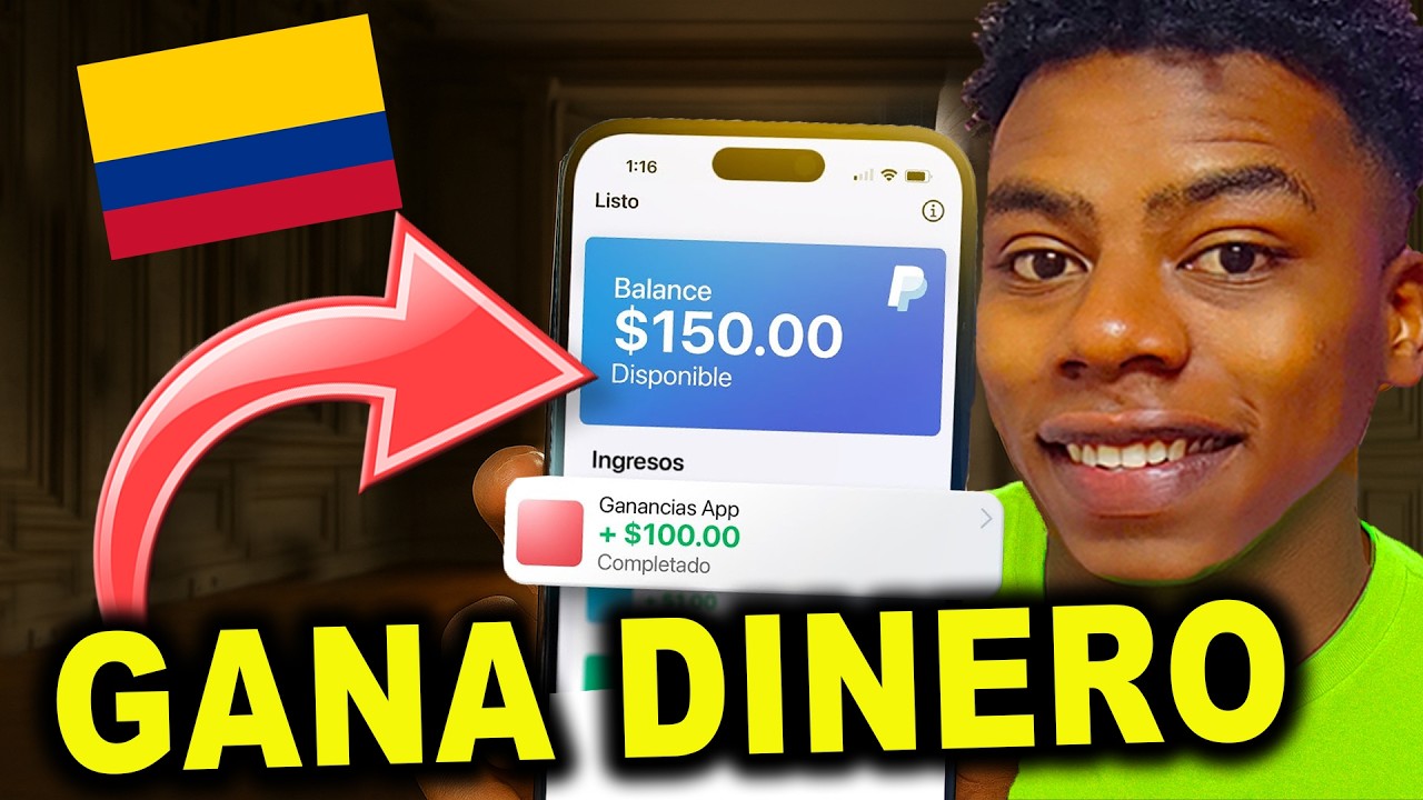 Esta Aplicacion esta PAGANDO en Colombia (Mira como ganar dinero por internet en 2025)