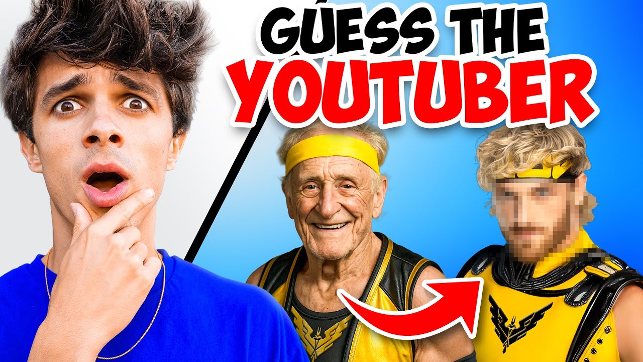 Guess The YouTuber Old People Edition