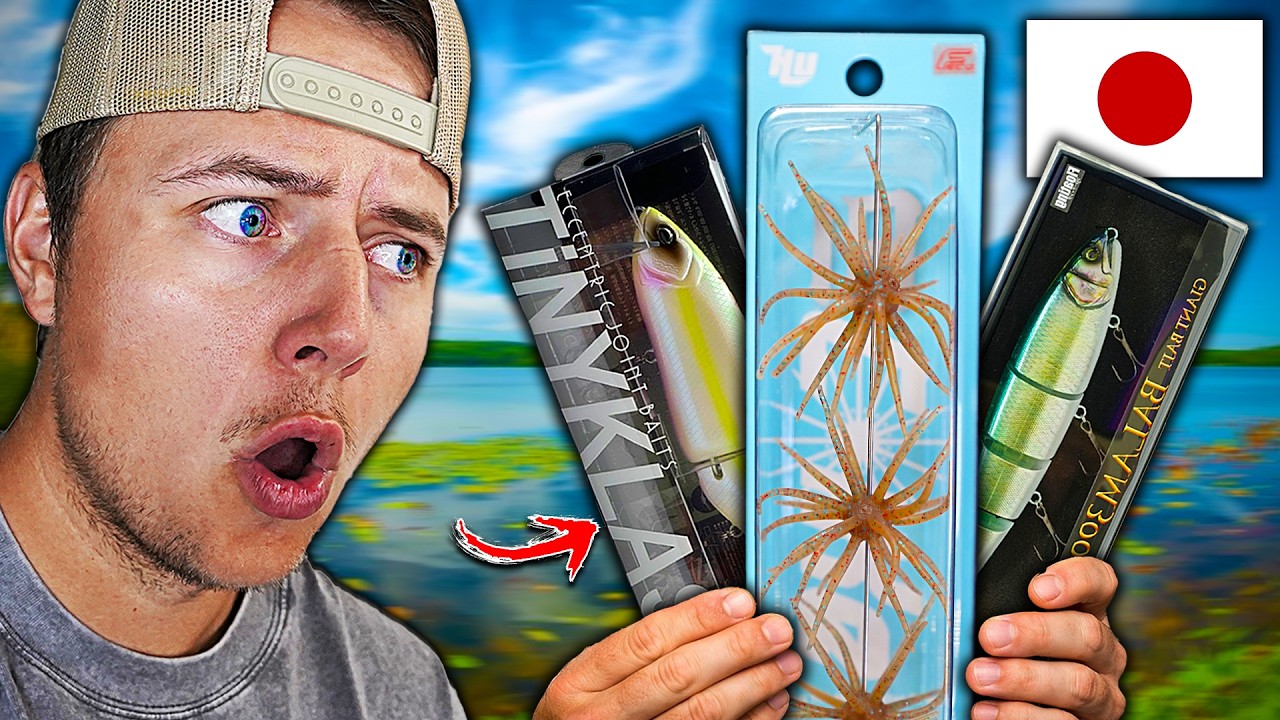 I Ordered RARE Bass Lures from JAPAN! (Unboxing)