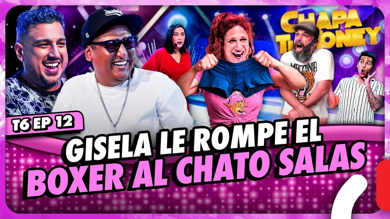 GISELA LE ROMPE EL BOXER AL 'CHATO' SALAS | CHAPA TU MONEY