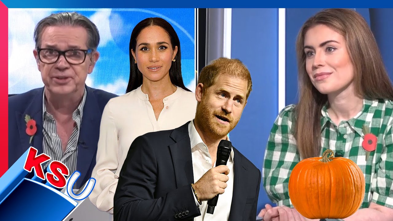 Meghan Markle's Halloween Horror Pumpkin Carving