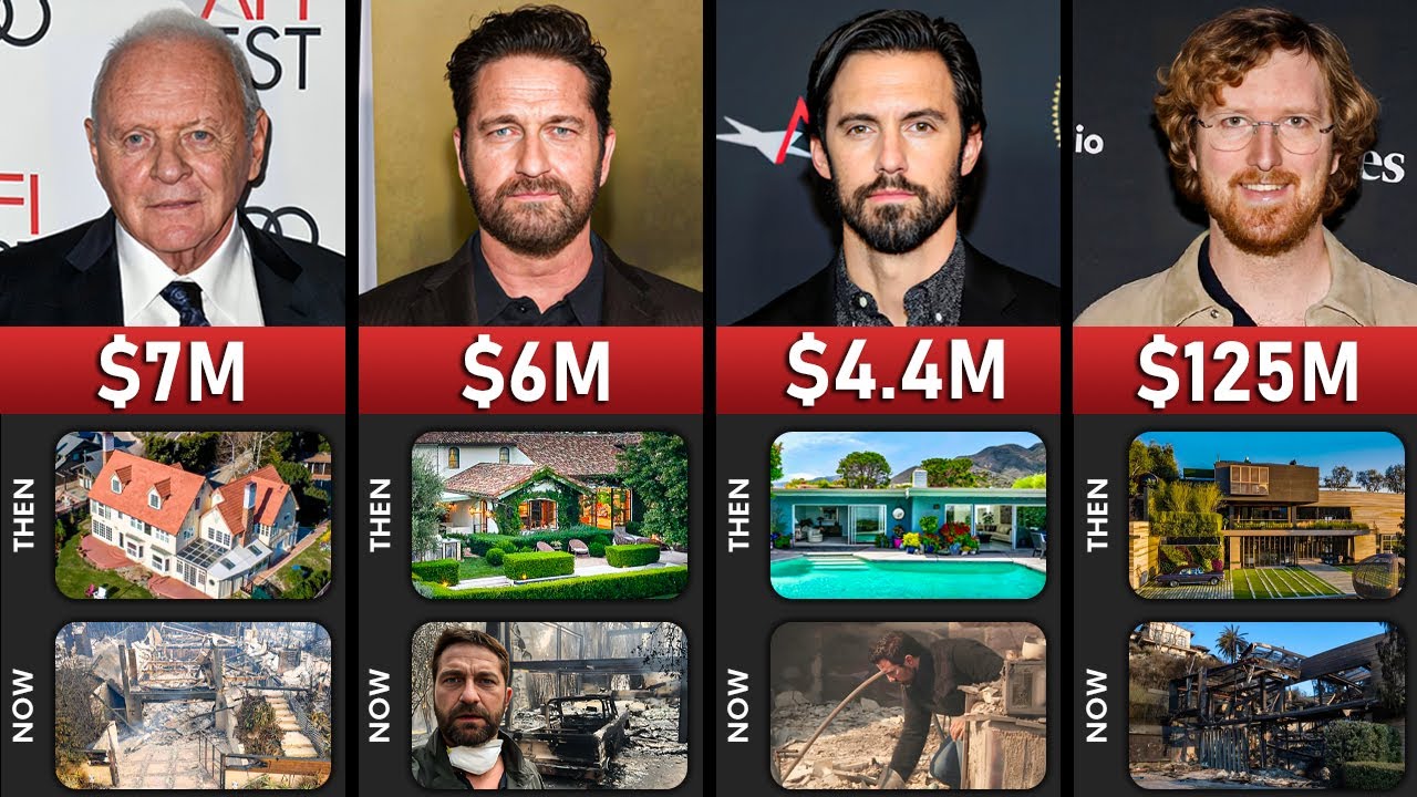 75 Celebrities Lost Million Dollar HOMES in LA Fire Devastation🔥