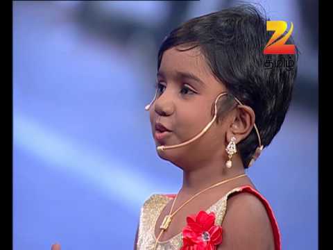 பாசத்திற்கு விலை இல்லை என்று உணர்த்திய தருணம் - Junior Superstars - Episode 1 - Webisode - Zee Tamil