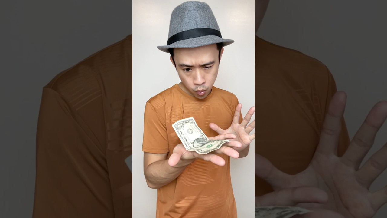 It's Money Self Folding Magic 💵 Tutorial