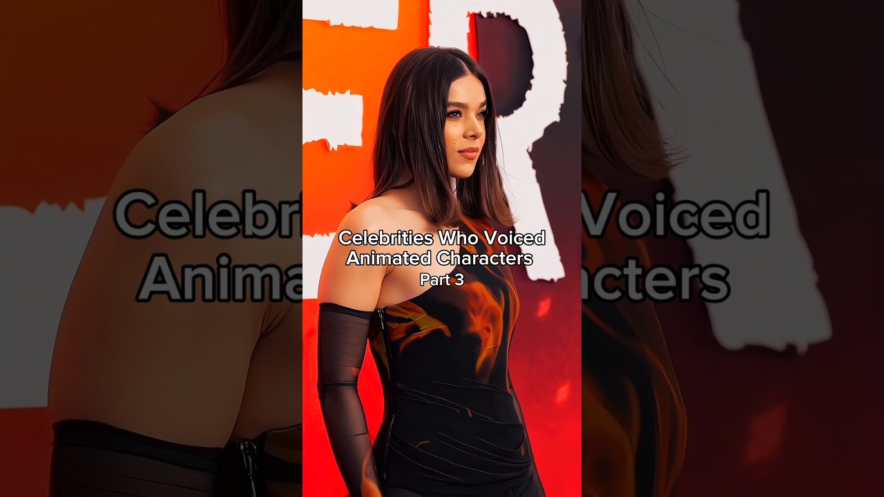 Did you know these celebrities voiced these animated characters 😱