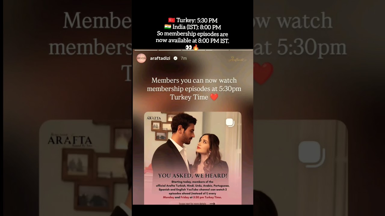 BIG UPDATE! turkishseries araftaseason2 fypシ゚viral yt arafta trendingshorts turkishdrama new