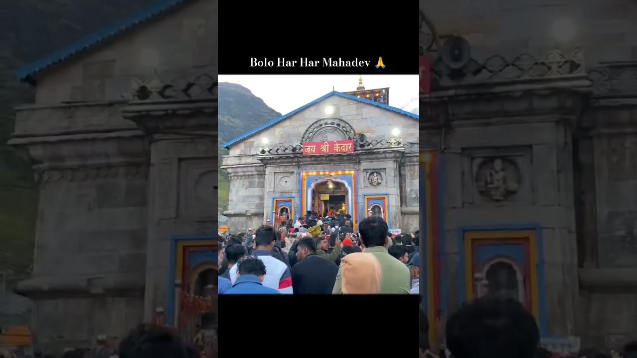 Kedarnath aarti🙏 #ytshorts #viralshort #bhakti #travel #mountains #fy #nature #love #kedarnath #baba