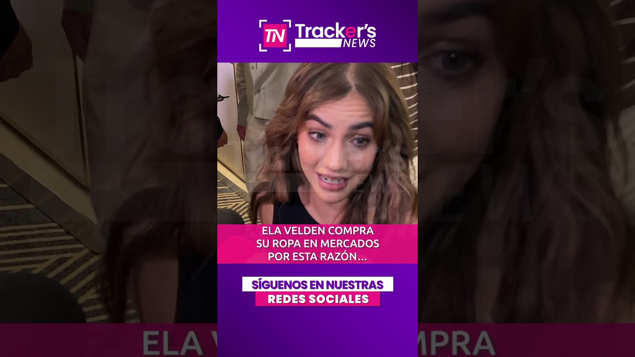 😱 ELA VELDEN COMPRA SU 👚 ROPA en MERCADOS y te 💥 DICE POR QUÉ elavelden  @TrackersNews