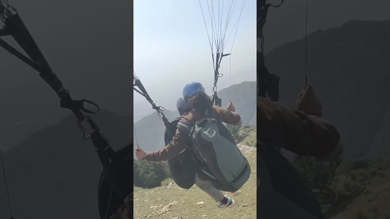 PARAGLIDING Bir Billing 🤗❤️ #youtube #paragliding #mountains #travel #nature #subscribe #adventure