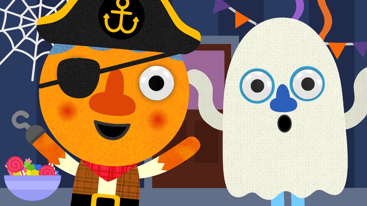Knock Knock, Trick Or Treat? | Halloween Kids Song | Noodle & Pals