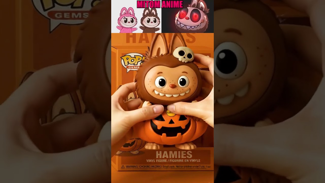 Unboxing Glue Funko POP  Pink Labubu Pink x Zombie x Red x Halloweenlabubucartoon  unboxing