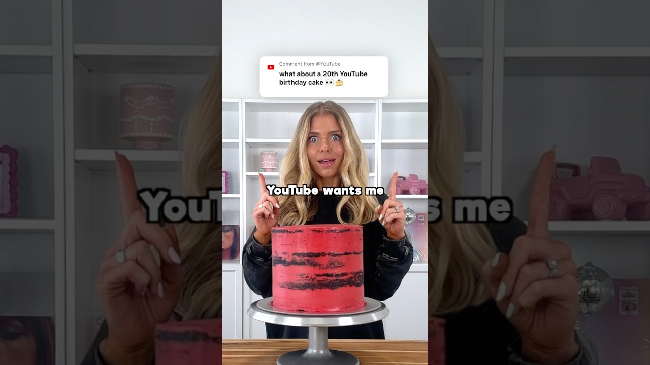 I made YouTube’s Birthday Cake!