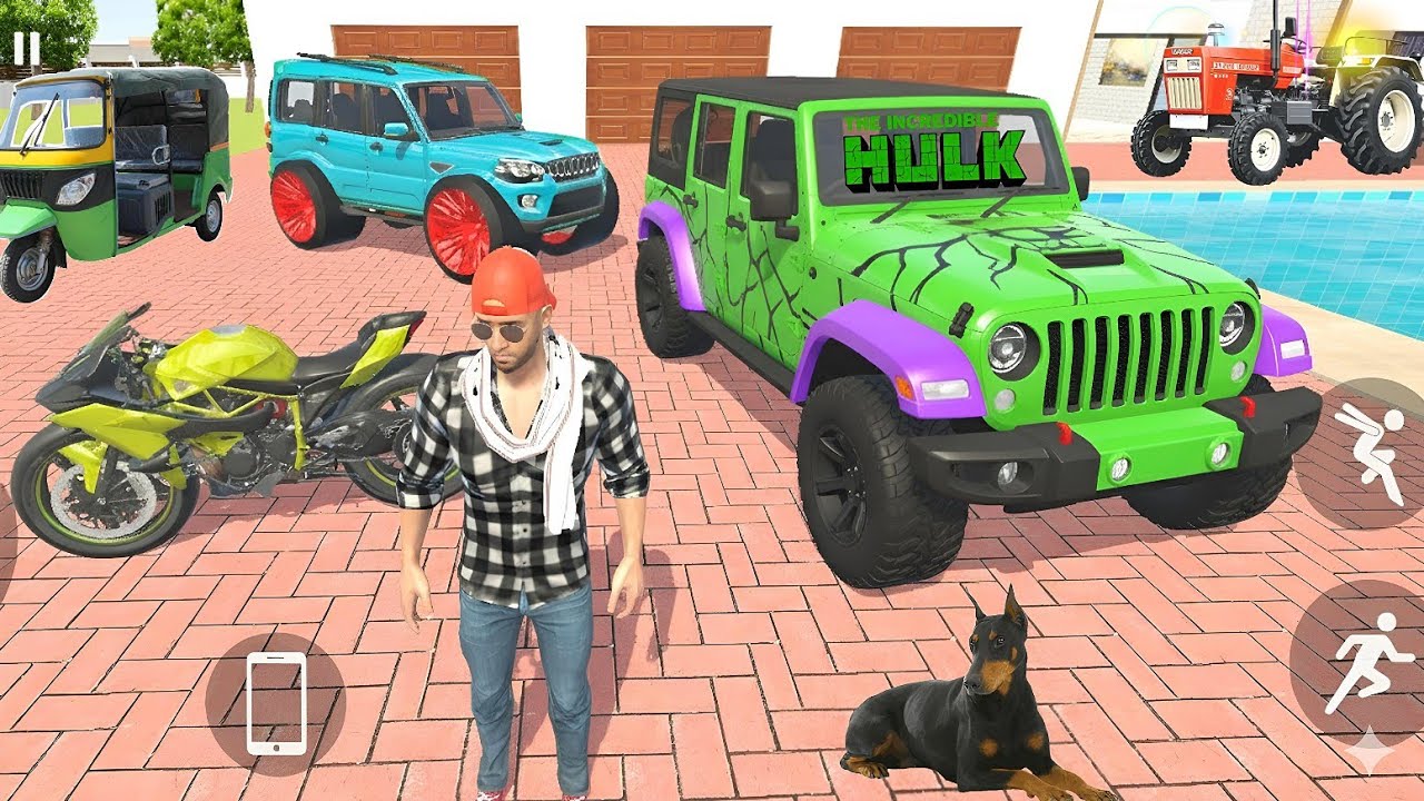 Aaj Mene Hulk Ki Car Modified Krdi 💥🤩 Indian Theft Auto Simulator Game 🎮🎯