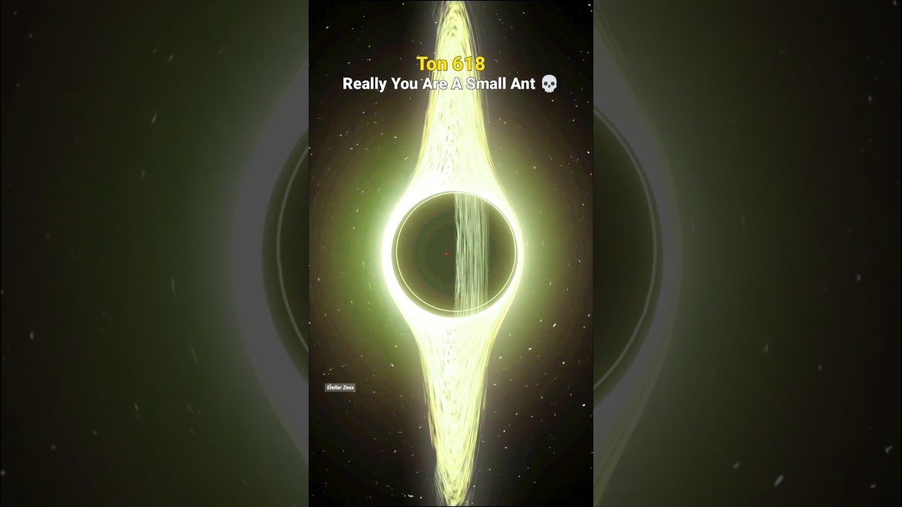 Sun Vs Stephenson 2-18 Vs Ton 618 Black Hole 💀 #shorts #space #star #sun