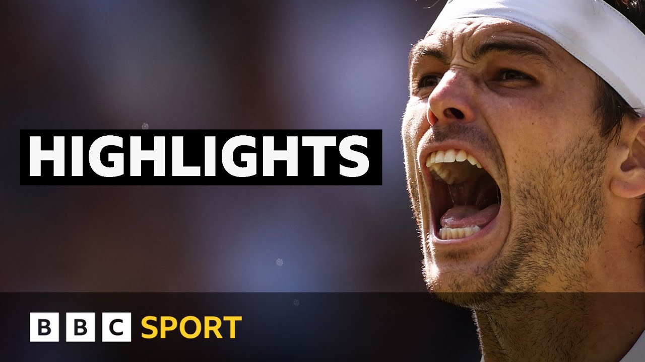 Fritz recovers to reach first Wimbledon semi-final | Wimbledon | BBC Sport