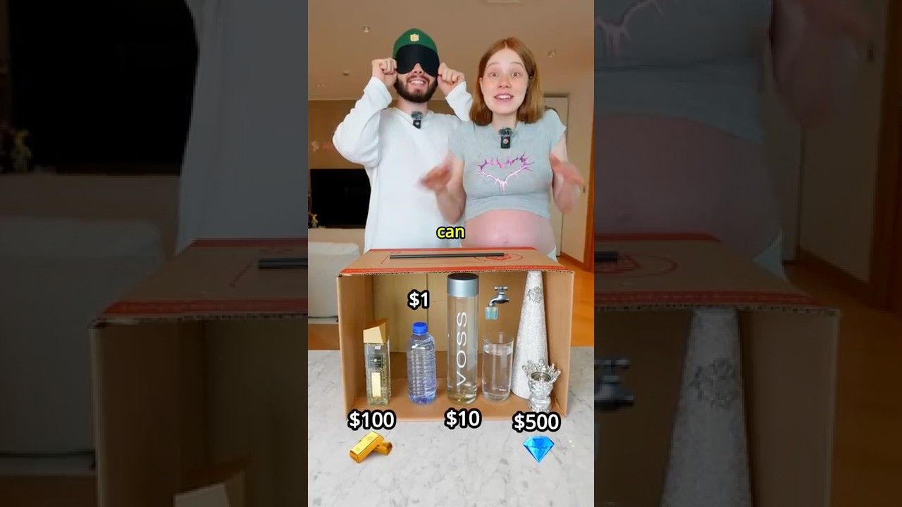 $500 Water vs $1 Water – Blind Taste Test! TeamWater