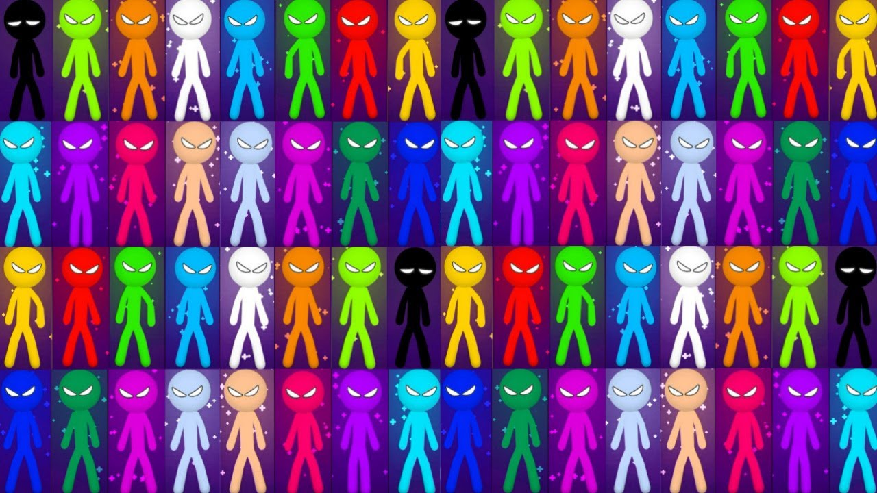 The STICKMAN Mini GAMES Tournament Gameplay - STICKMAN PARTY 1 2 3 4 ( android / ios )