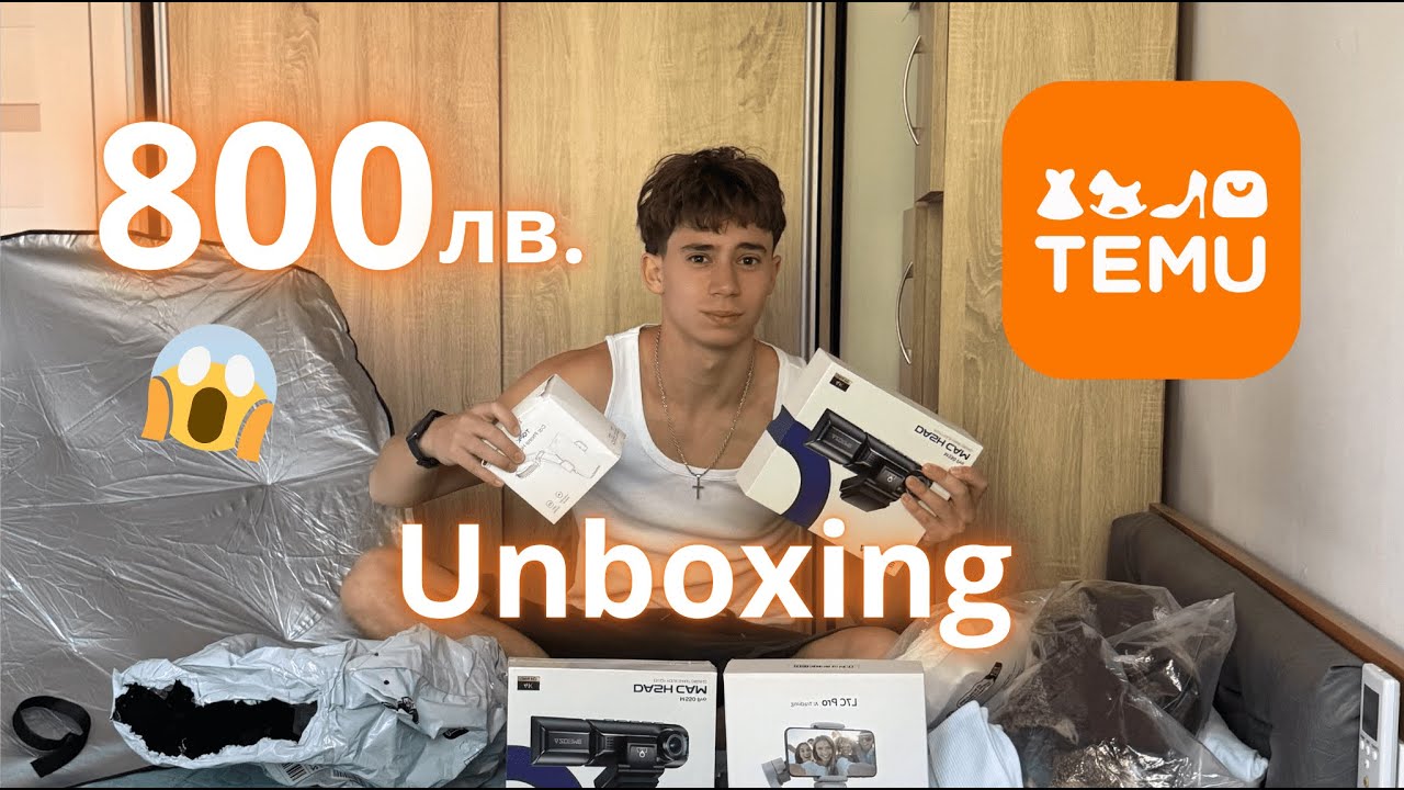 ✨800 ЛЕВА В TEMU📦 - UNBOXING🎁