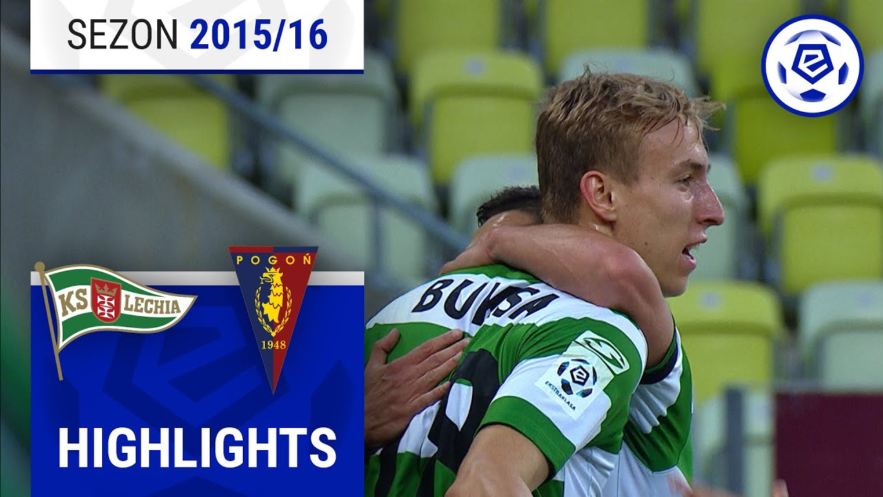 Lechia Gdańsk - Pogoń Szczecin 1:1 | SKRÓT | Ekstraklasa 2015/16 | 3. Kolejka