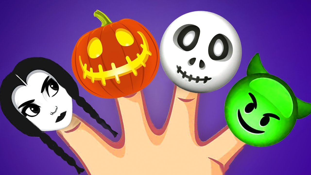 Finger family Halloween | Kids Songs Maya Mary Mia Cartoon