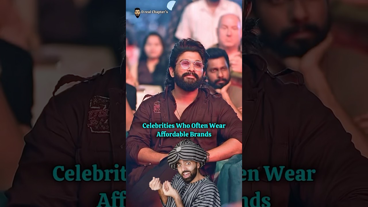 Celebrities Who Often Wear Affordable Brands #bollywood #alluarjun #aliabhatt #kiaraadvani