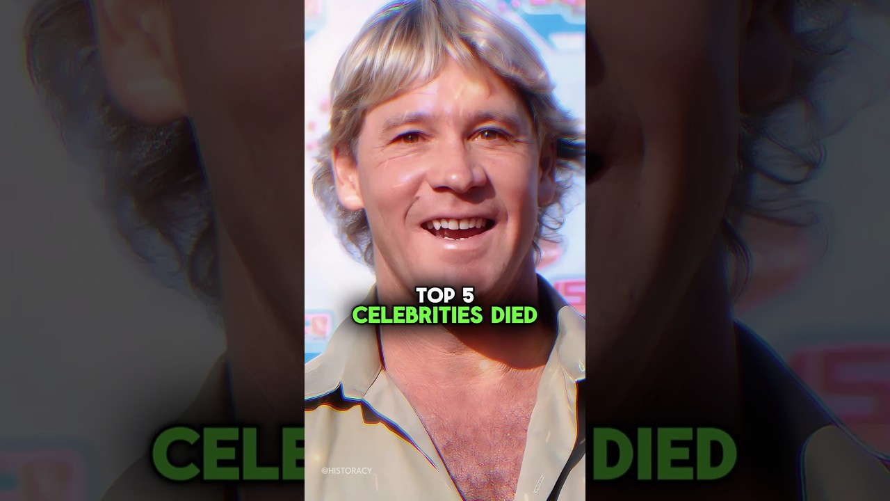 TOP 5 CELEBRITIES WHO DIED WHILE FILMING! #shorts #celebrity #celebrities