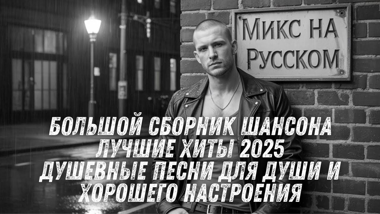 🎵 Большой сборник ШАНСОНА — Лучшие хиты 2025 | Душевные песни для души и хорошего настроения